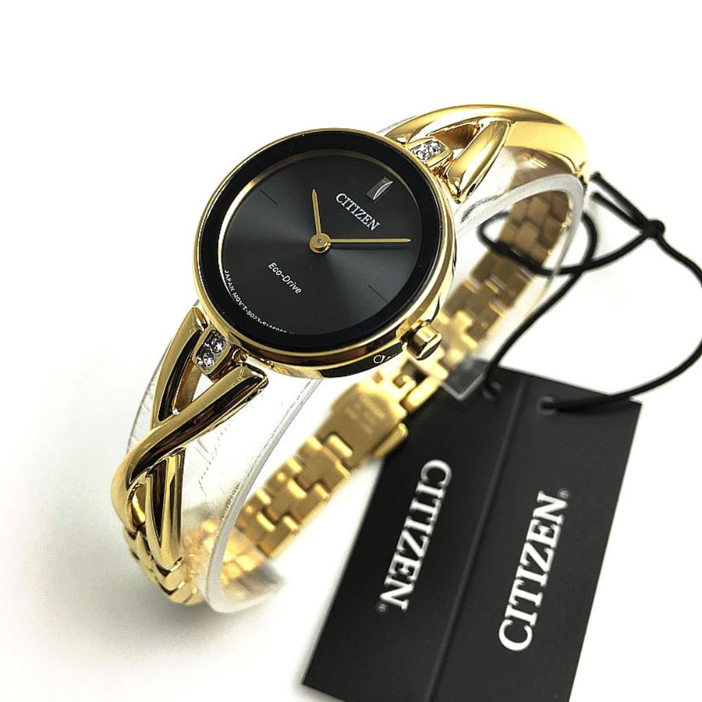 Citizen Women's Gold Eco-Drive 23mm Watch